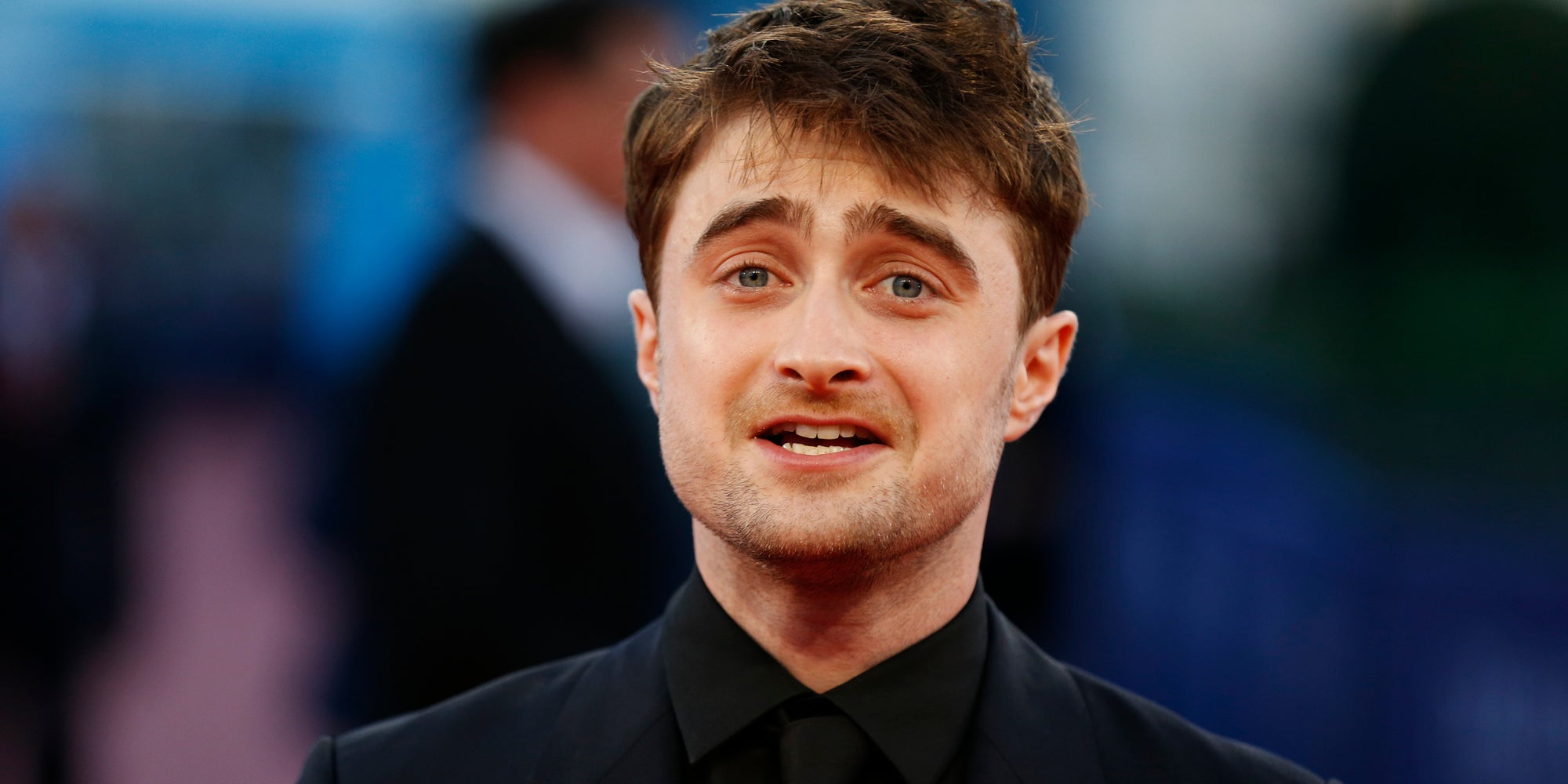 Daniel Radcliffe sur le tapis rouge du festival du film américain de Deauville en 2016.