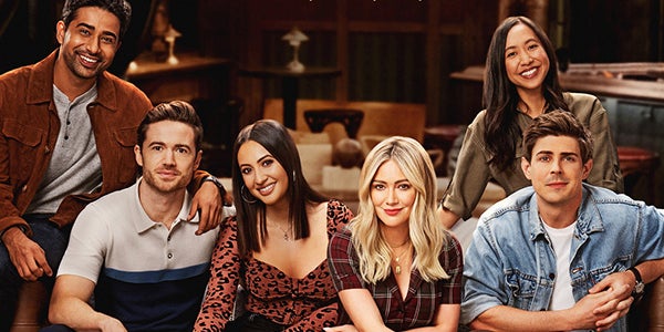 L'affiche de la série "How I Met Your Father", portée par Hilary Duff.