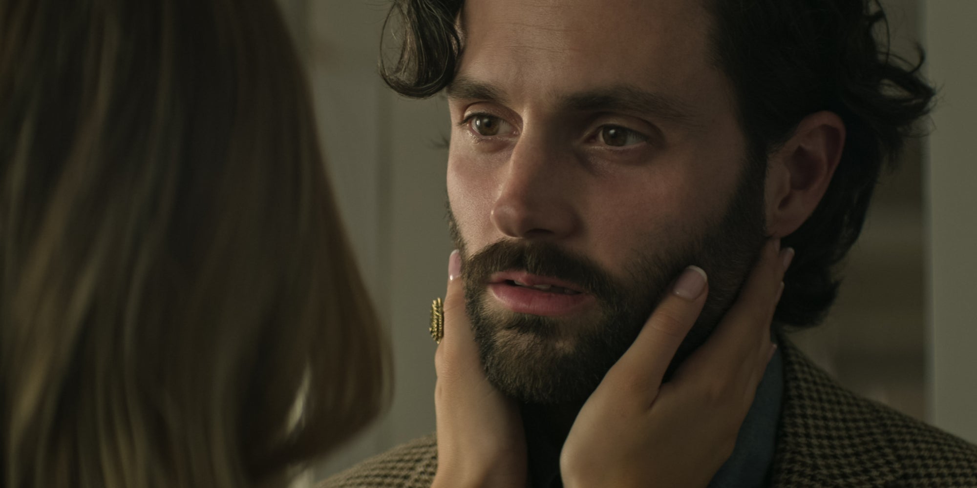Penn Badgley dans le rôle de Joe Goldberg, dans l'épisode 2 de la saison 4 de "You".