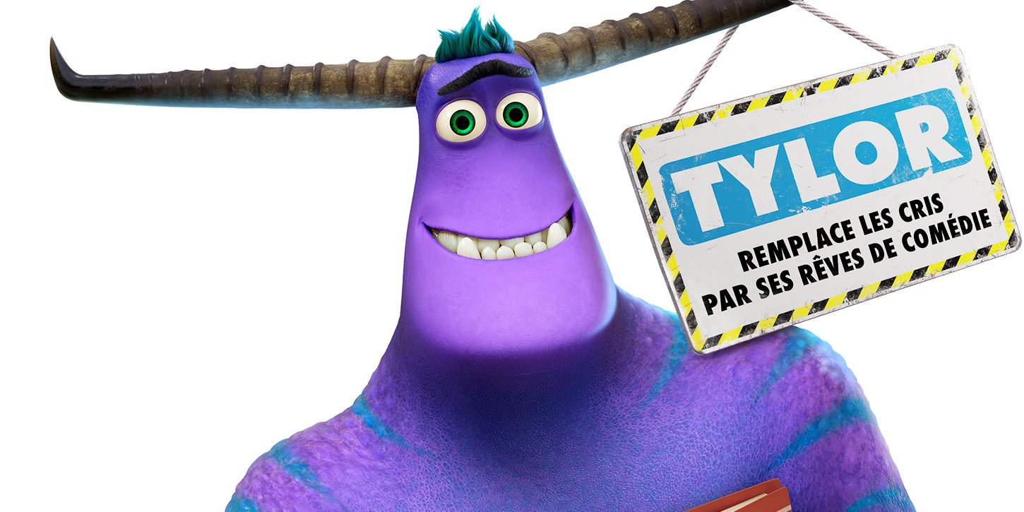 On vous présente Tylor, une terreur qui doit se trouver un talent pour la comédie dans "Monstres & Cie : Au travail" !