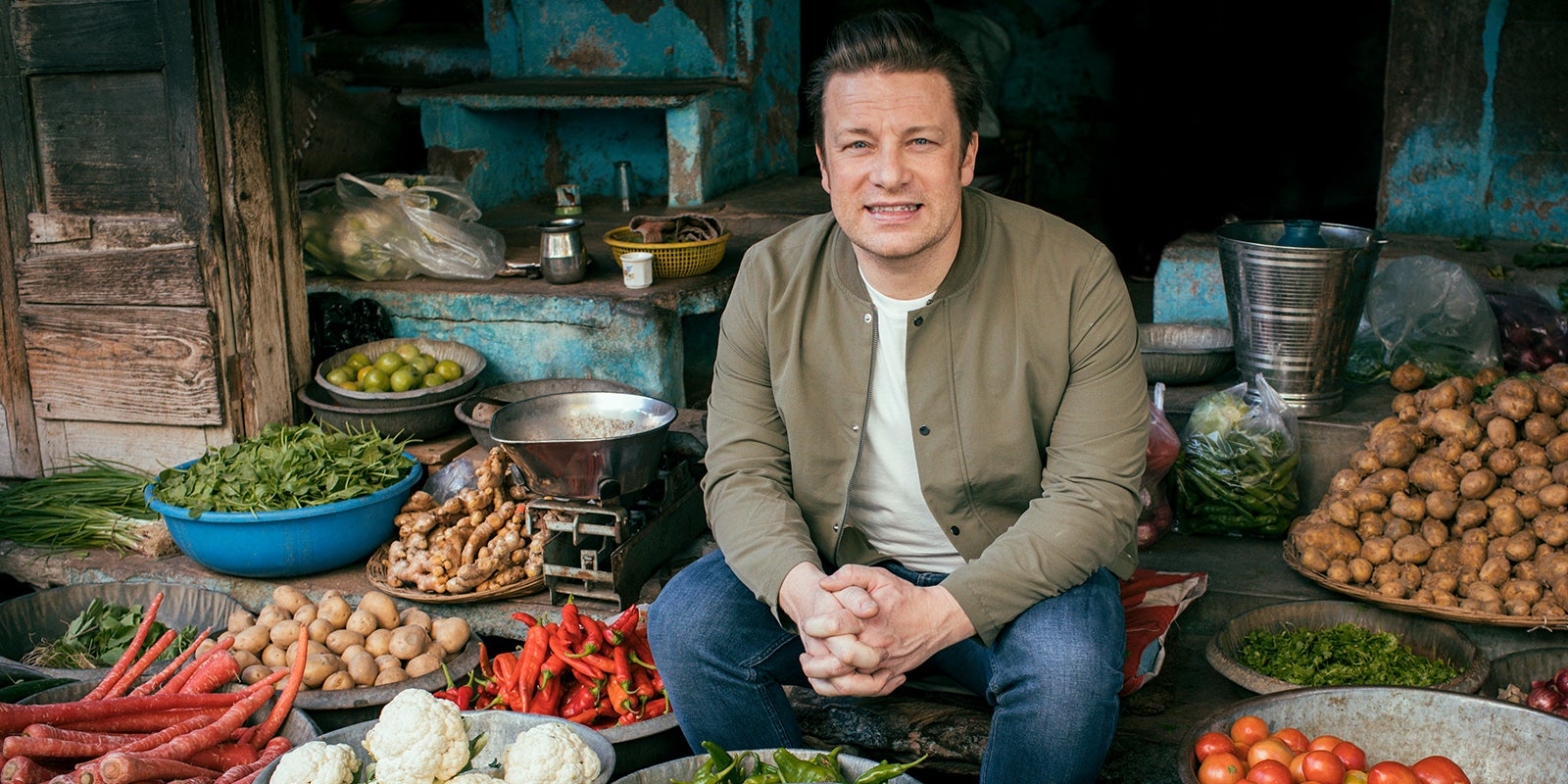 Jamie Oliver a voyagé pendant deux ans autour du globe, à la recherche de nouvelles saveurs...