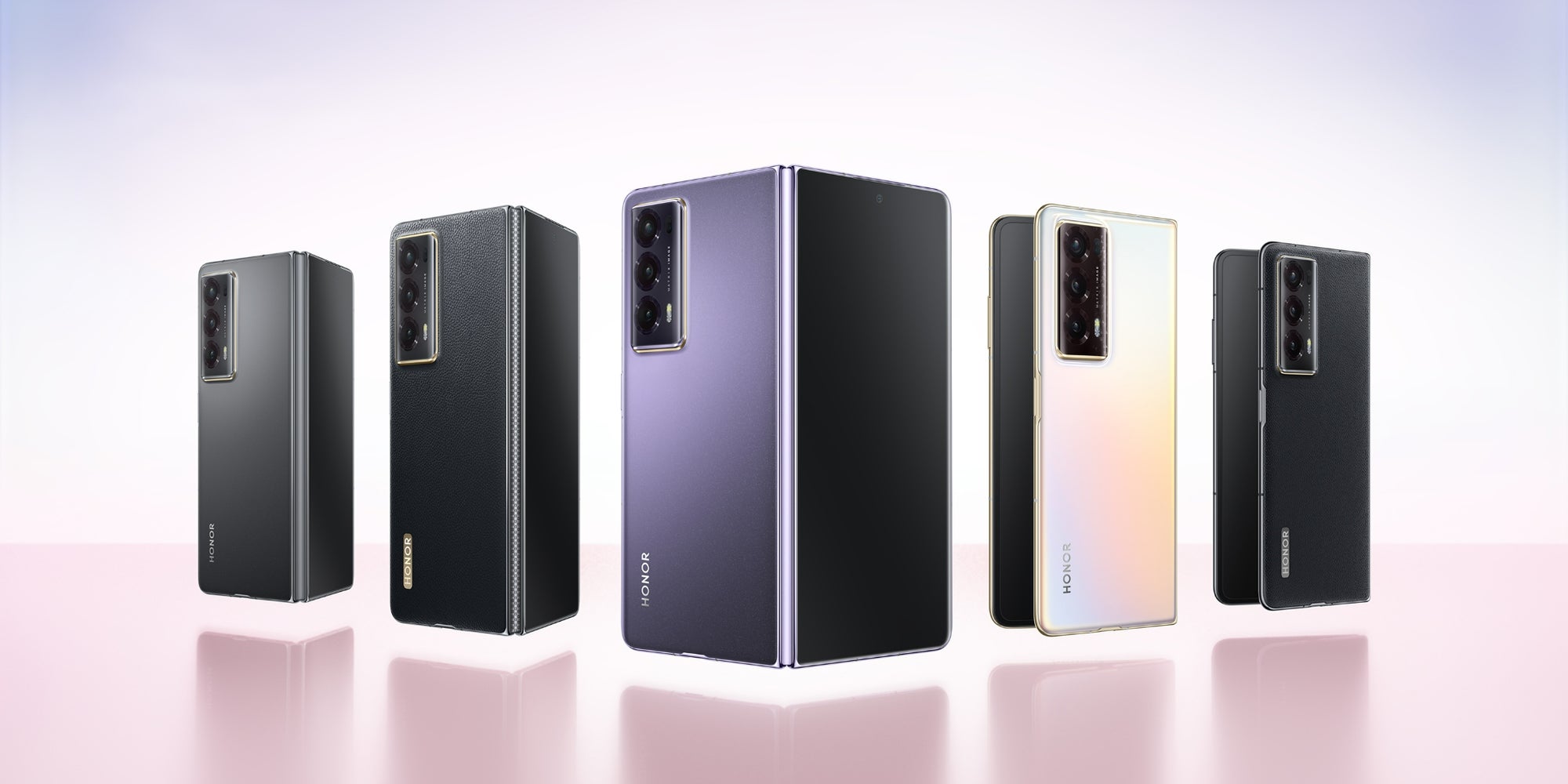 Disponible uniquement pour le marché chinois à ce jour, le HONOR Magic V2 se décline en 5 coloris.