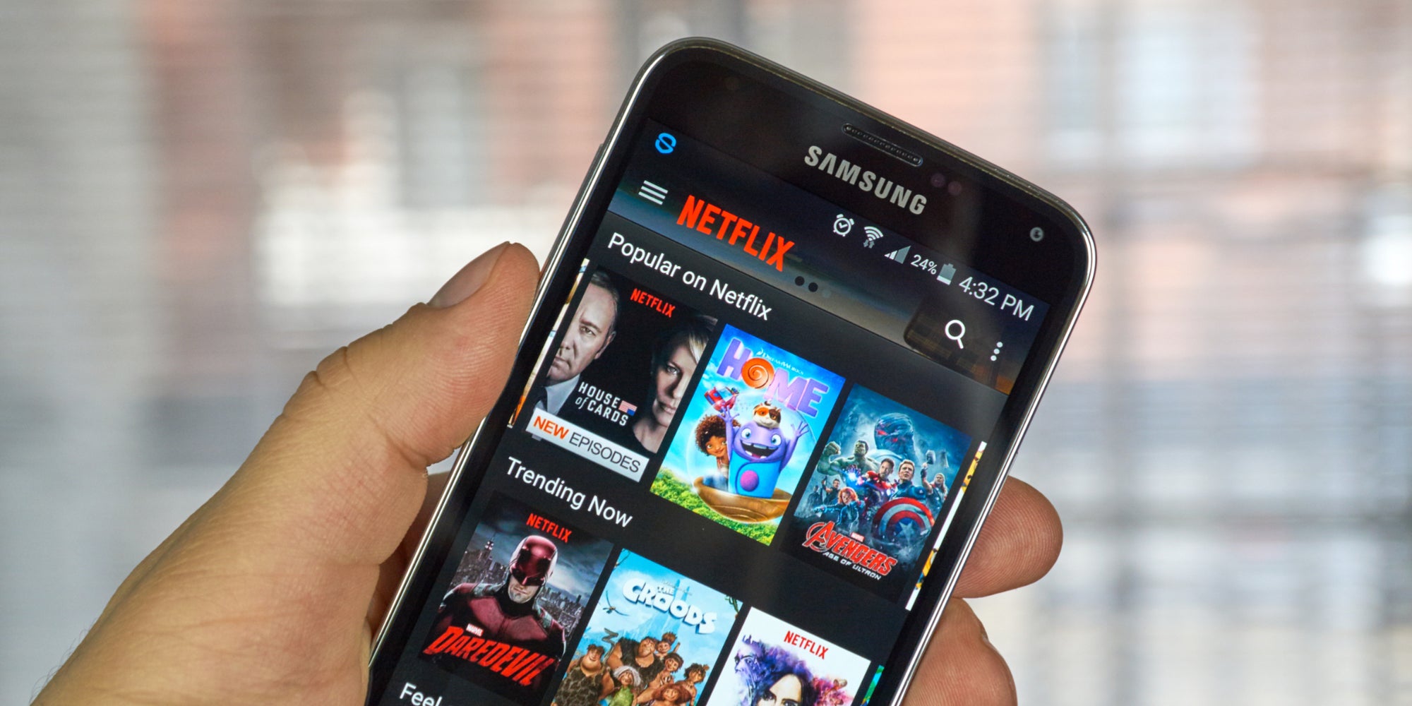 Netflix, la plateforme de streaming qui fait de la concurrence à la télévision.