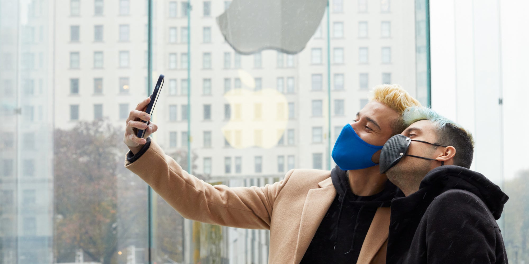 Les clients Apple, largement contents de leurs iPhone.