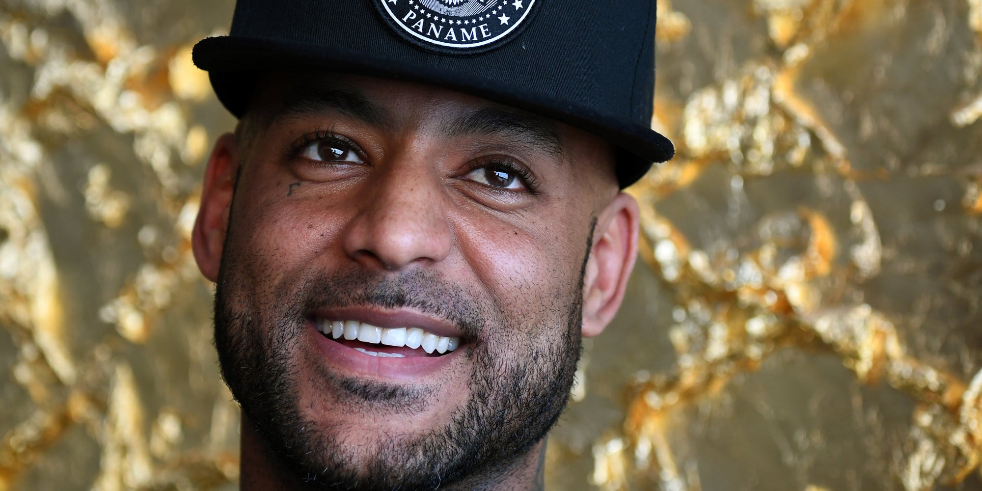 Booba au stade de l'Amilité Sino-gabonaise à Libreville, au Gabon, le 13 janvier 2017