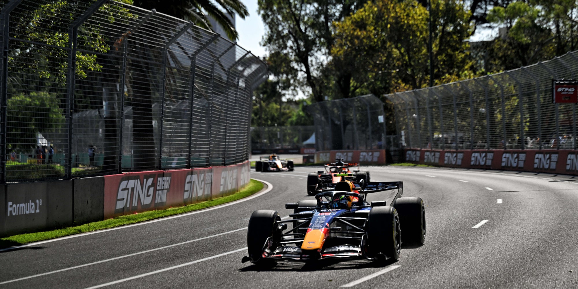 Le Français Isack Hadjar (Red Bull Racing) lors des essais pour le GP d'Australie, le 6 mars 2026 sur le Circuit de l'Albert Park (Melbourne).
