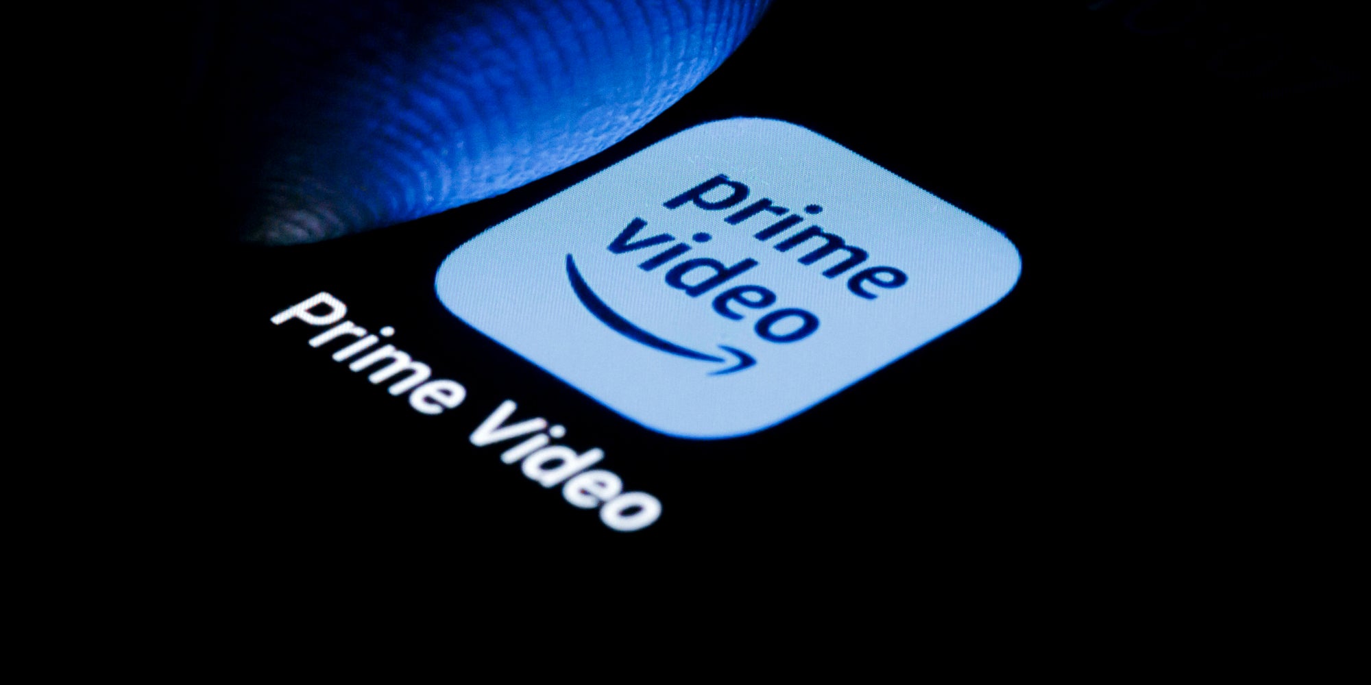 Photo d'illustration de l'application Prime Video sur smartphone, prise à Berlin, le 6 octobre 2023. 