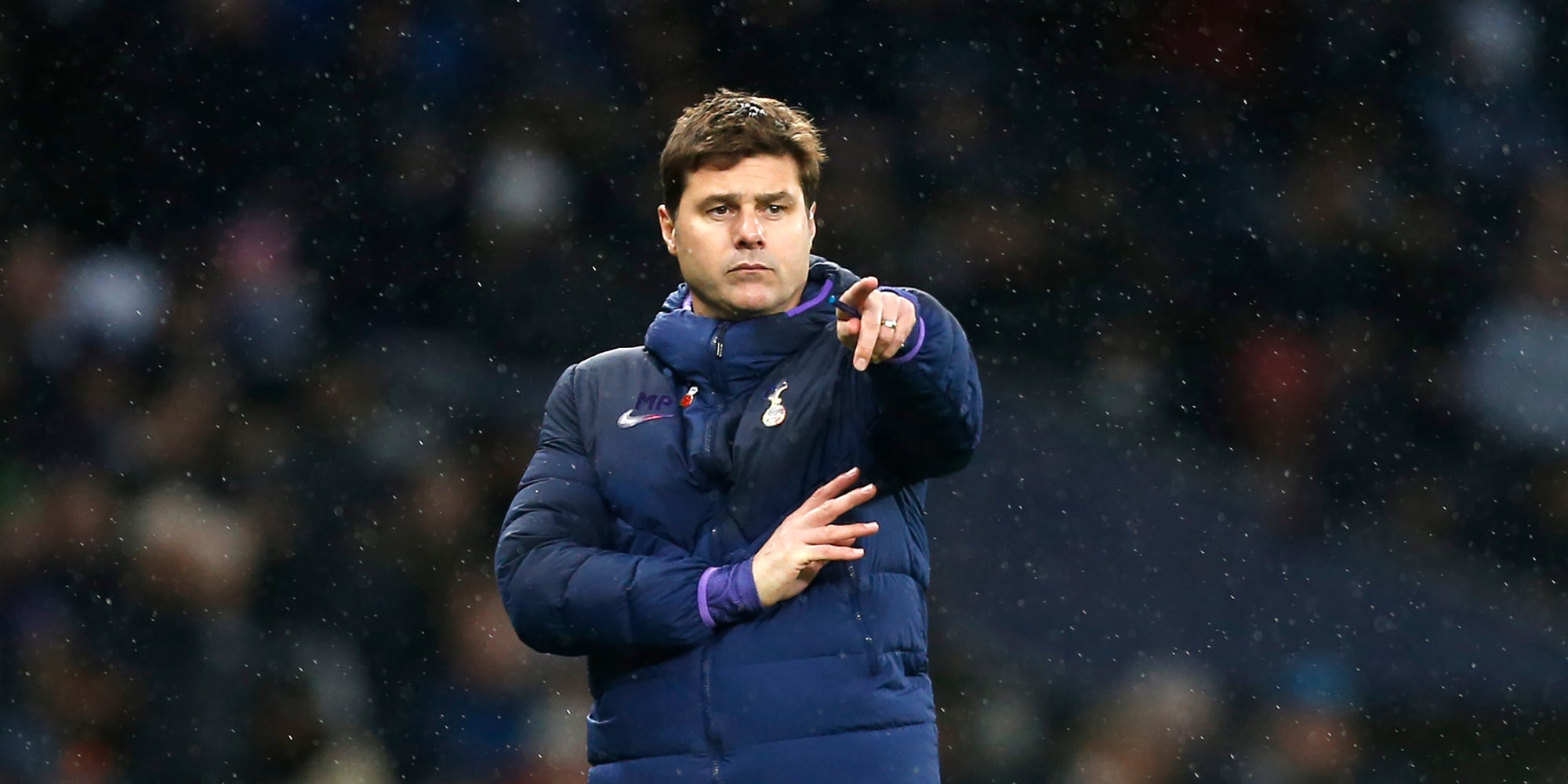 Mauricio Pochettino lors d'un match de Premier League entre Tottenham Hotspur et Sheffield United, à Londres, le 9 novembre 2019.