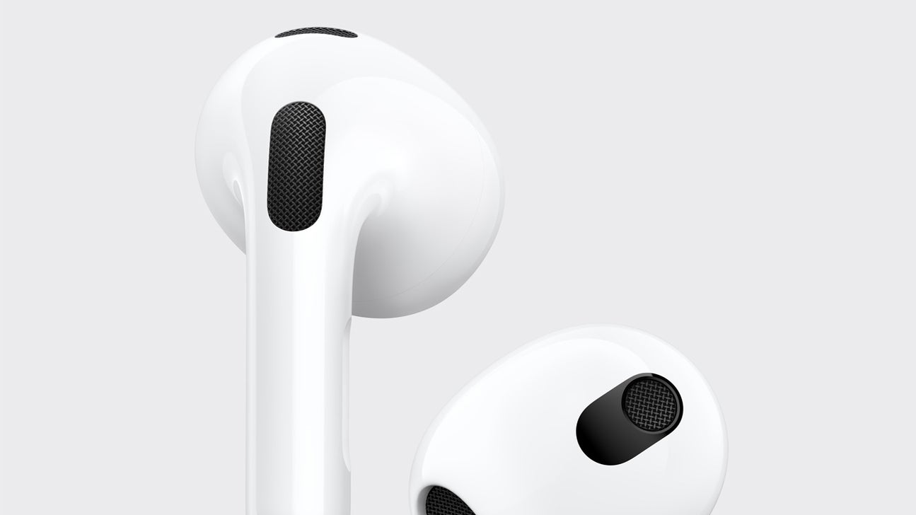 Les nouveaux AirPods, 3ème génération d'Apple.