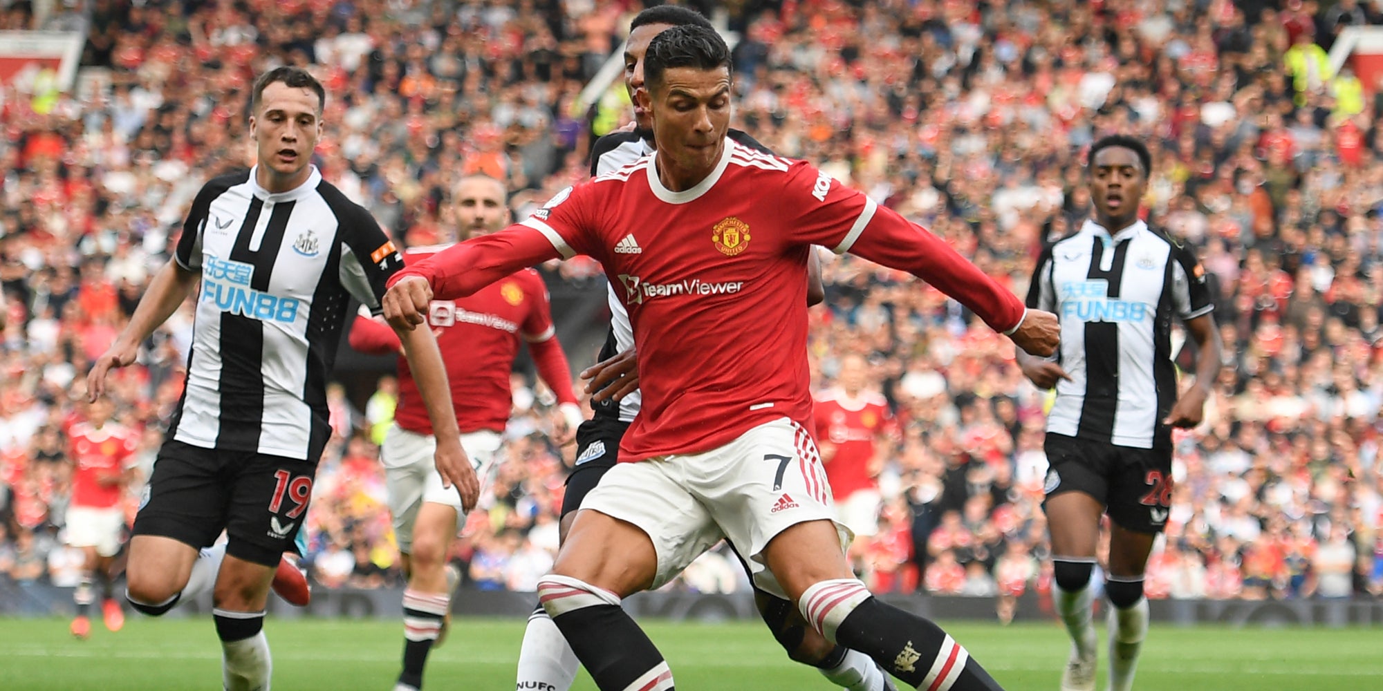 Manchester United - Newcastle, le 11 septembre 2021 à Old Trafford, Manchester