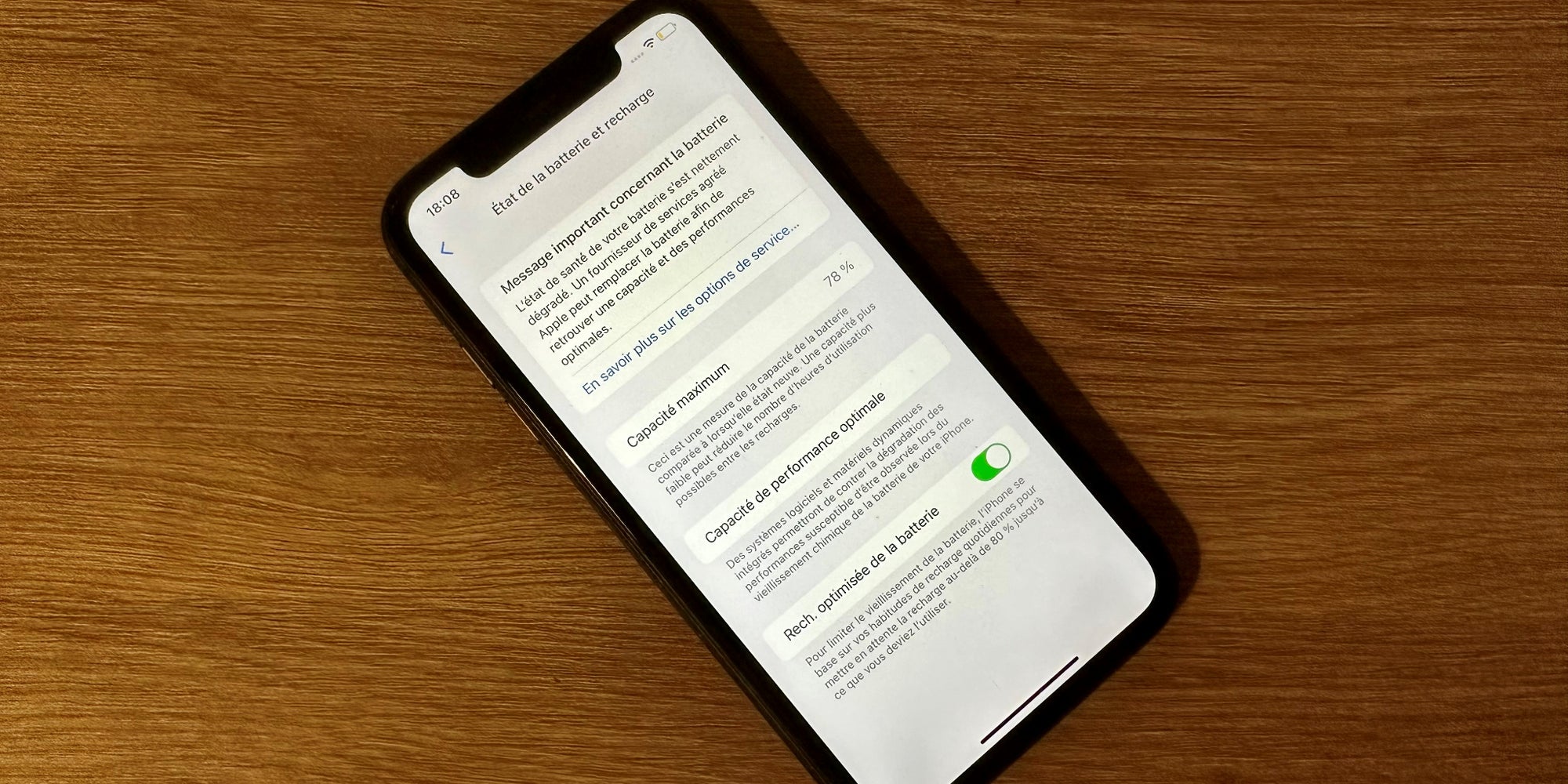 Si la batterie de votre iPhone doit être changée, mieux vaut vous dépêcher. 
