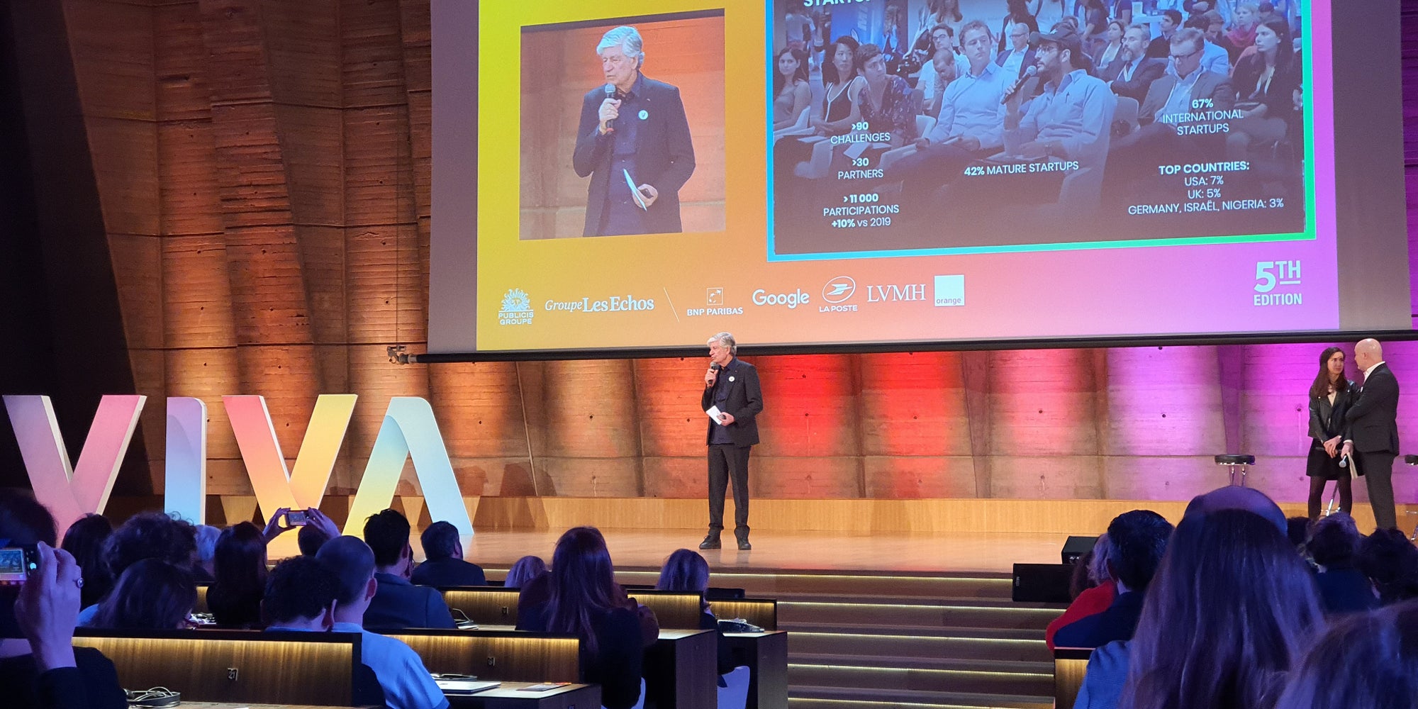 Maurice Lévy, co-fondateur de Viva Technology.