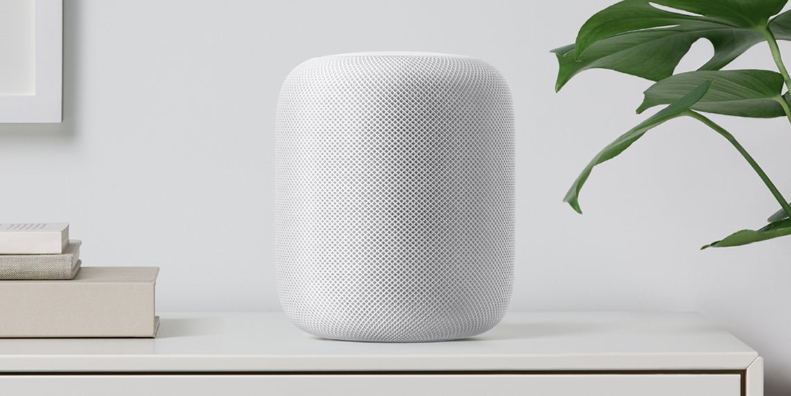 Accro de la pomme croquée, Apple aussi propose une enceinte connectée !