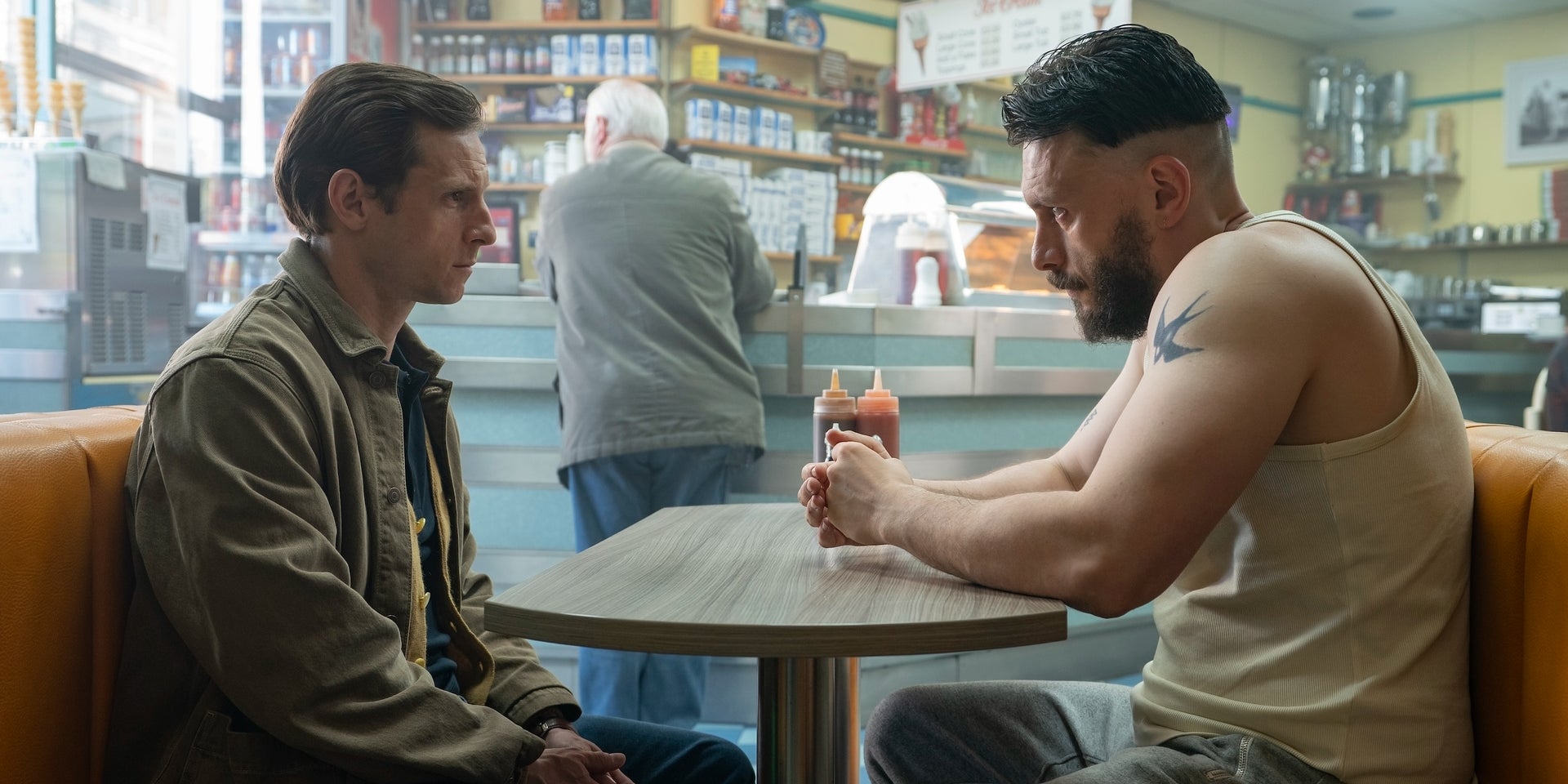 Jamie Bell et Richard Gadd dans "Half Man".