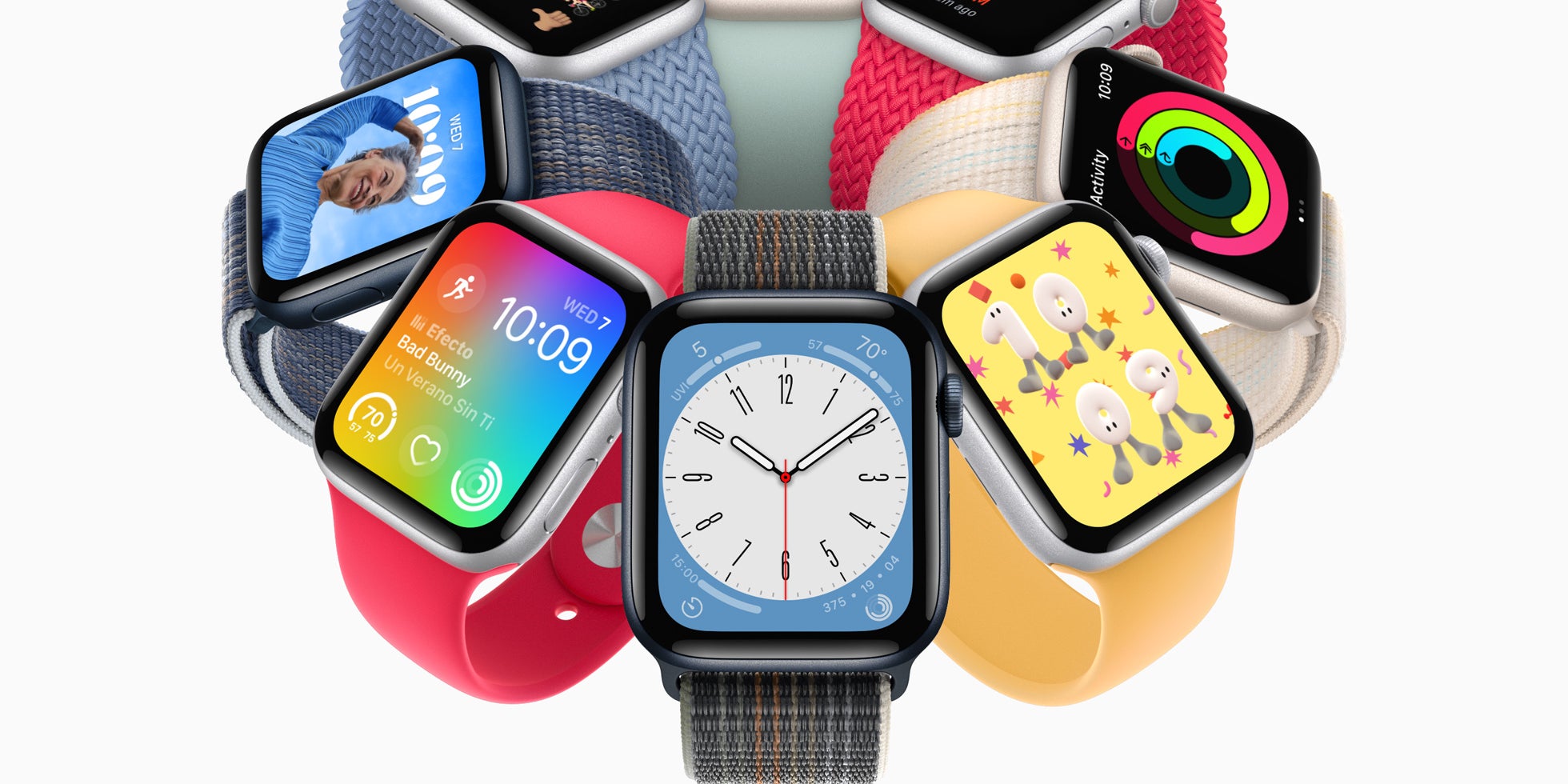 watchOS 9 arrive sur les nouvelles Apple Watch SE (en photo), Apple Watch Series 8, Apple Watch Ultra... et pas que.