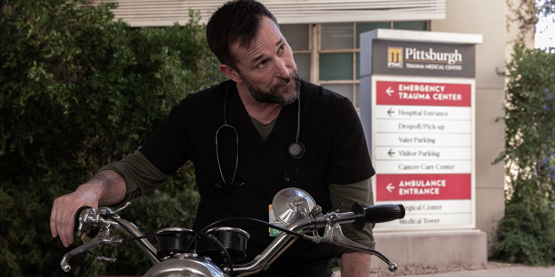 L'acteur Noah Wyle dans la saison 2 de "The Pitt". 
