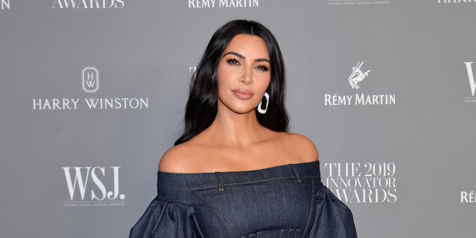 Kim Kardashian West sur le tapis rouge des WSJ Magazine 2019 Innovator Awards, à New York.