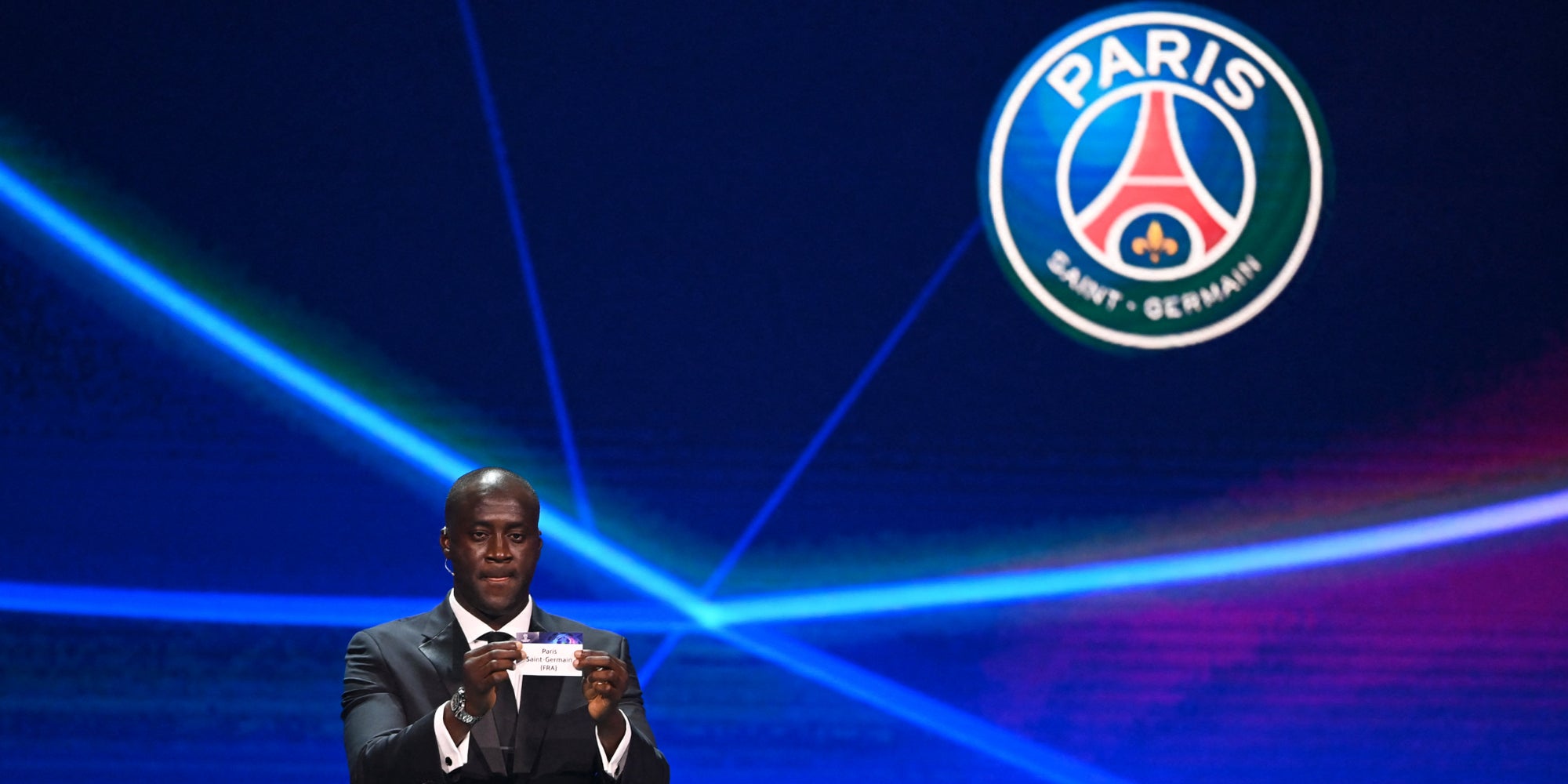 Yaya Touré pour le tirage au sort de la Ligue des Champions 2022-23, le 25 août 2022 à Istanbul, Turquie