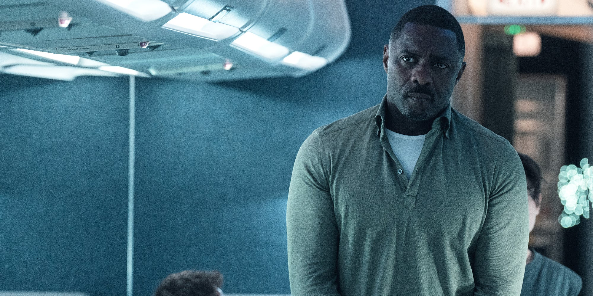 Idris Elba dans la série "Hijack".  