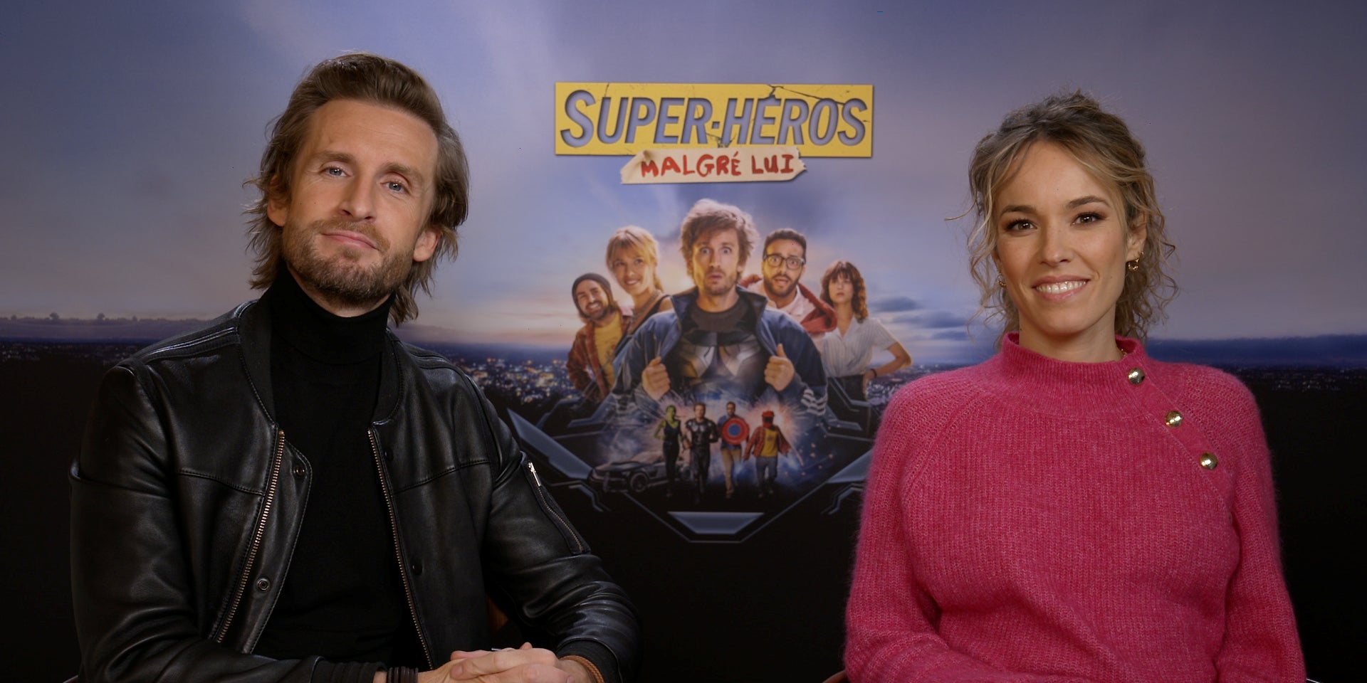 Philippe Lacheau et Élodie Fontan, mais aussi Tarek Boudali et Julien Arruti, nous racontent (en images) leur aventure dans "Super-héros malgré lui".