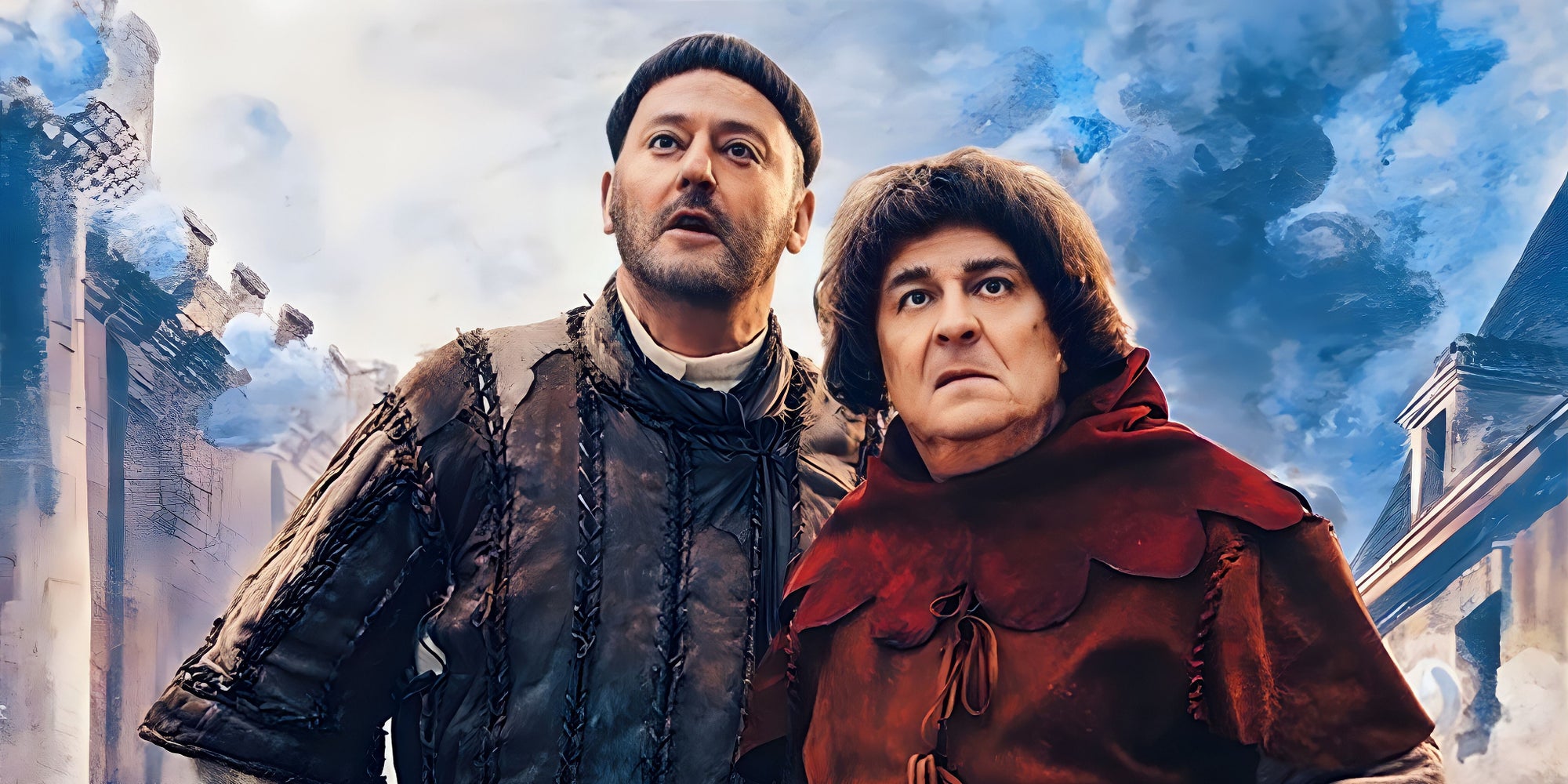 Les Visiteurs : 4 films au compteur, et presque pas une ride pour Jean Reno et Christian Clavier !