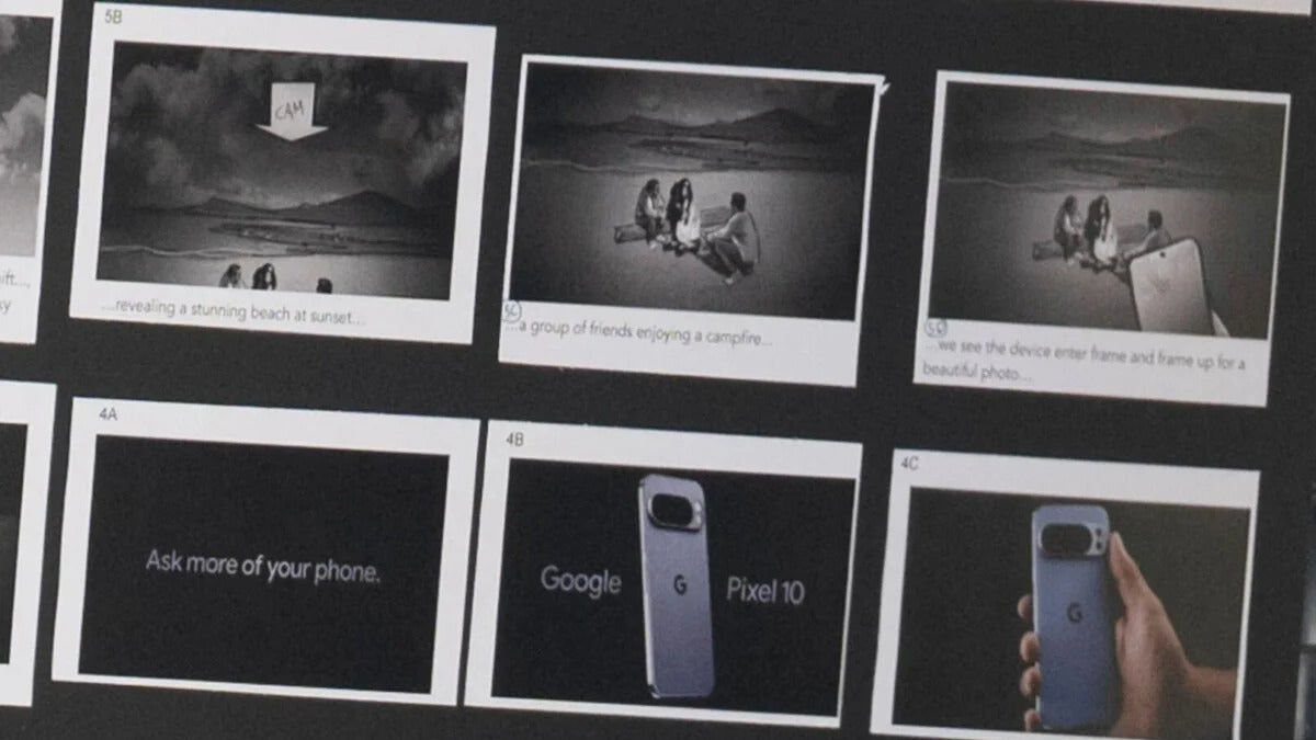 L'internaute nous dévoile quelques supposées futures pubs pour le Pixel 10