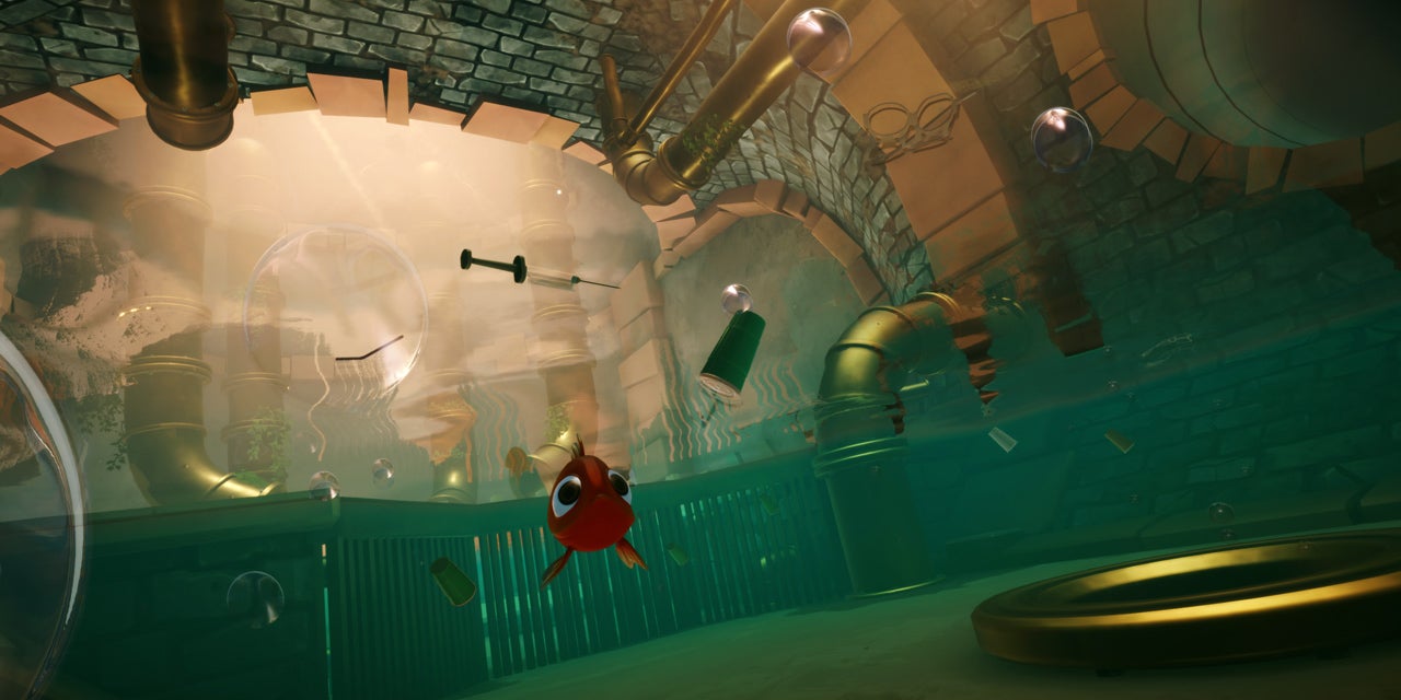 Venez en aide à quatre adorables poissons et aidez-les à retrouver le chemin de l'océan avec le jeu "I am Fish" sur SFR Gaming ! 