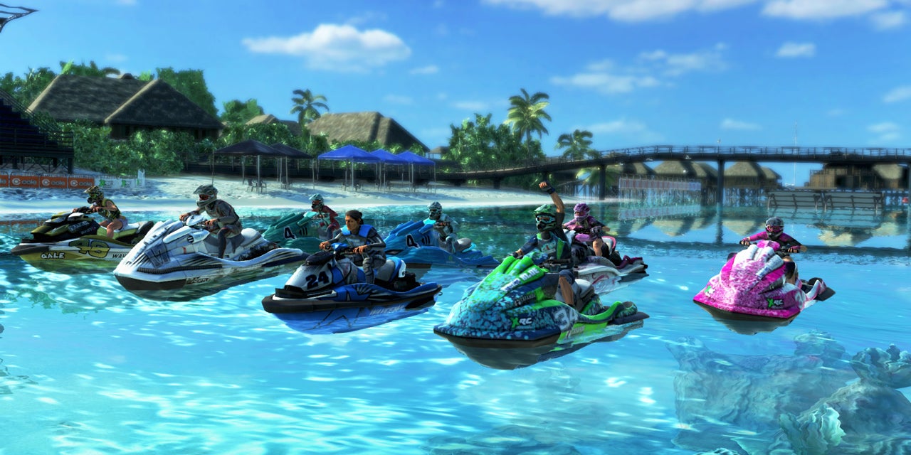 Faites des vagues dans Aqua Moto Racing Utopia !