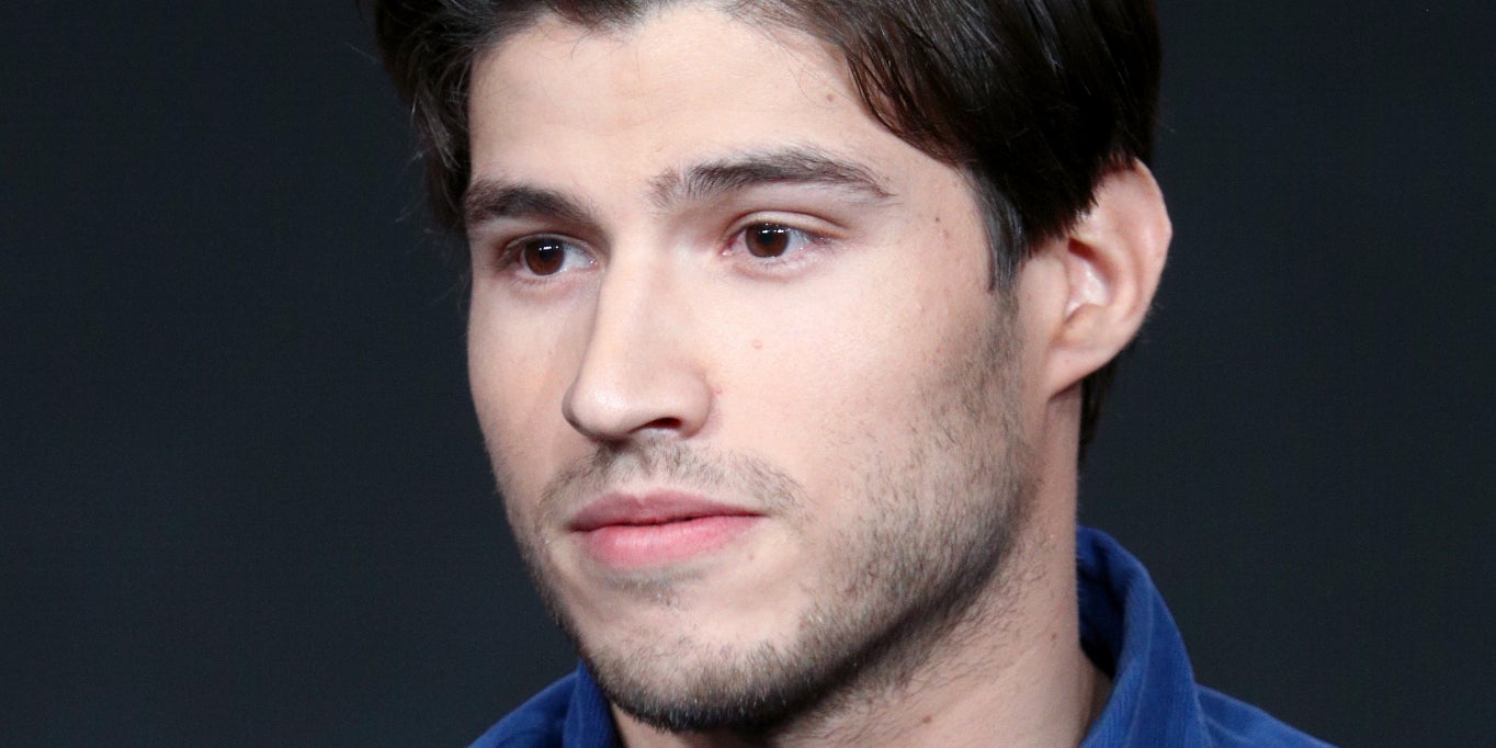 Cameron Cuffe, star de la série Krypton, aux Winter Television Critics Association Press Tour, en janvier 2018.