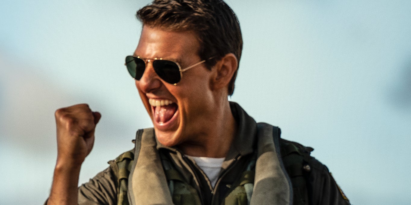 Tom Cruise de retour dans la peau du pilote de chasse dans "Top Gun : Maverick".