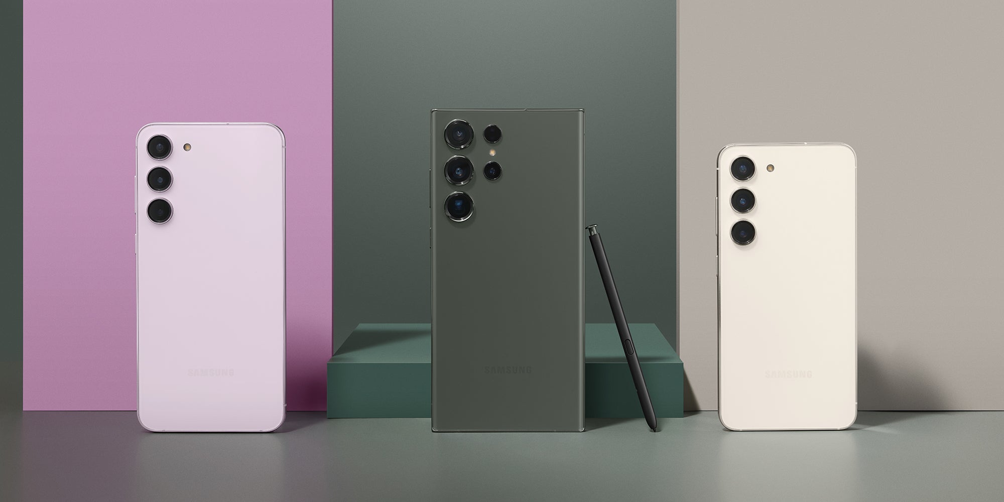 Voici les tout nouveaux Samsung Galaxy S23+, Galaxy S23 Ultra et Galaxy S23.