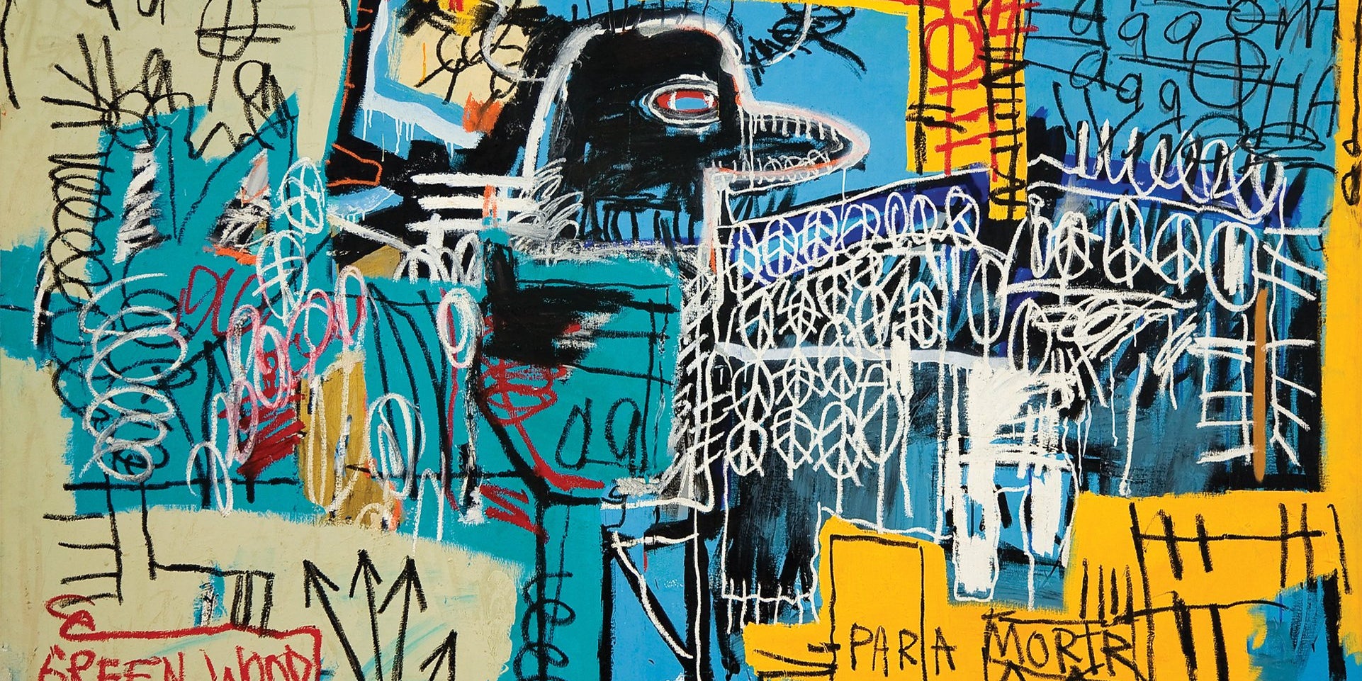 Pour The New Abnormal, The Stokes ont choisi Bird on Money, une œuvre de 1981 signée Jean-Michel Basquiat