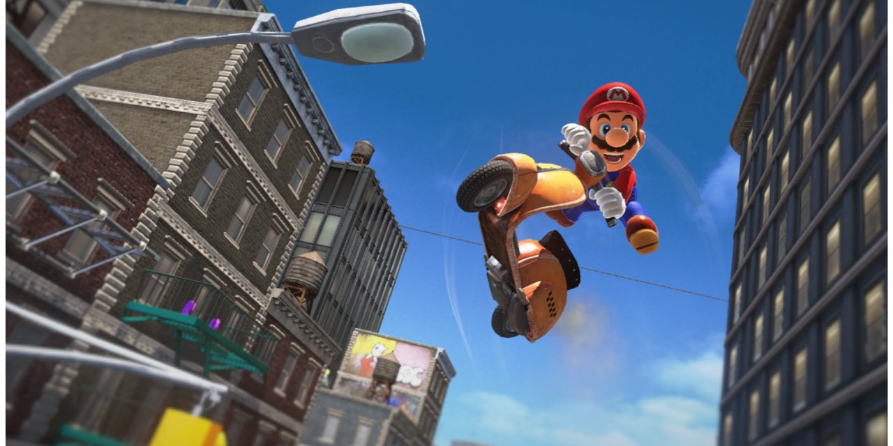 Super Mario Odyssey, l'un des best-seller sur Switch.