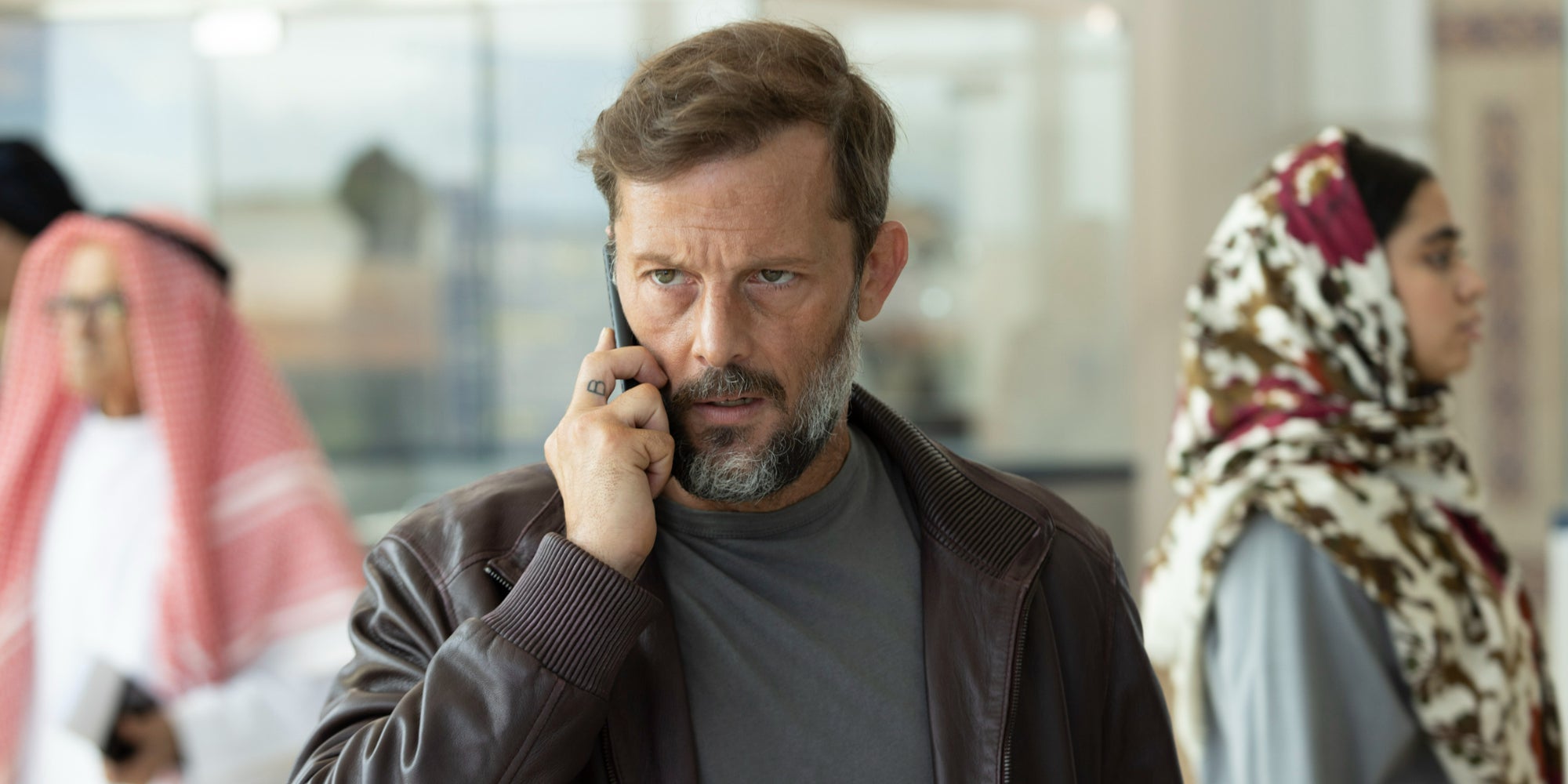 Nicolas Duvauchelle dans la saison 2 de ''Cœurs Noirs''.