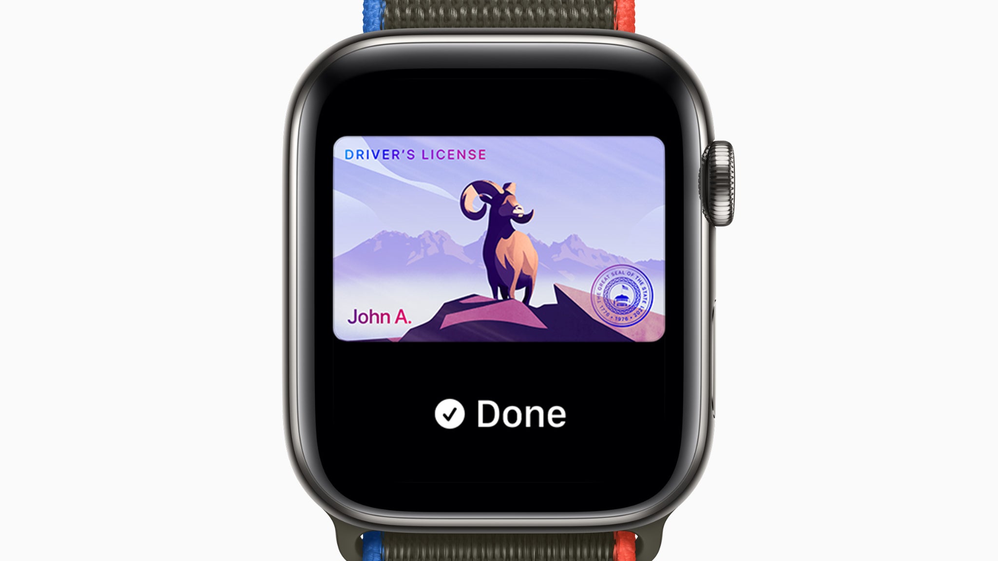 Aux États-Unis, plus besoin de sortir ses papiers, on pourra présenter son permis de conduire directement sur son Apple Watch.