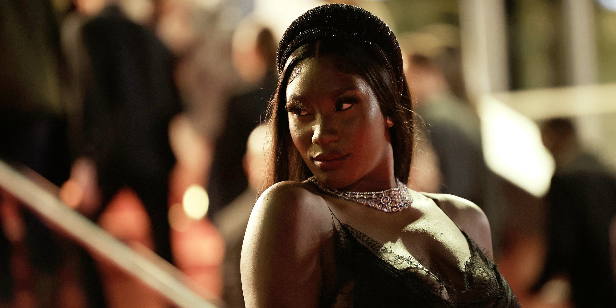 Aya Nakamura à la 24e édition des NRJ Music Awards, au Palais des Festivals à Cannes, le 18 novembre 2022.