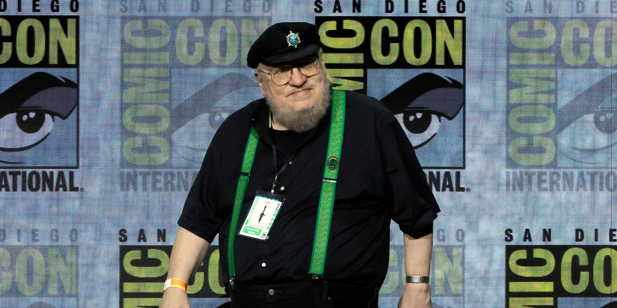  George R.R. Martin au Comic Con International de San Diego, le 23 juillet 2022.