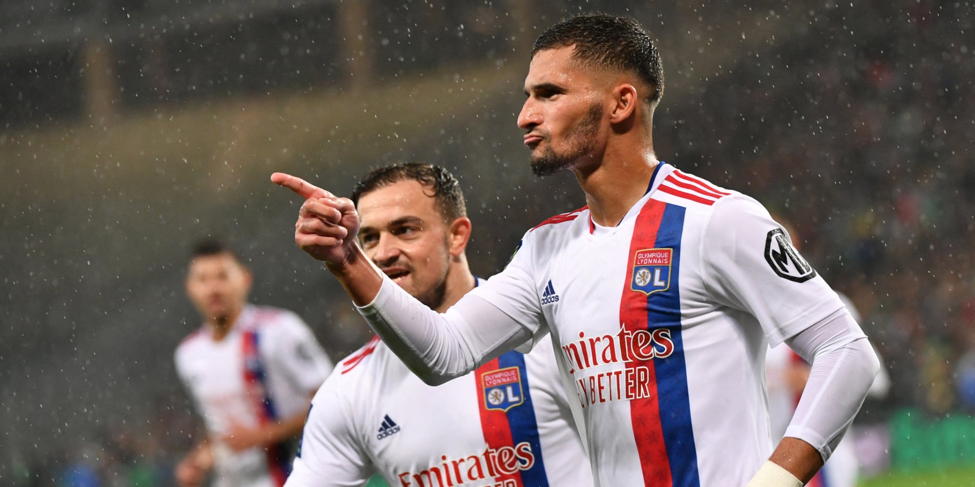 Saint-Étienne - Lyon en Ligue 1, le 3 octobre 2021 au stade Geoffroy-Guichard, Saint-Étienne