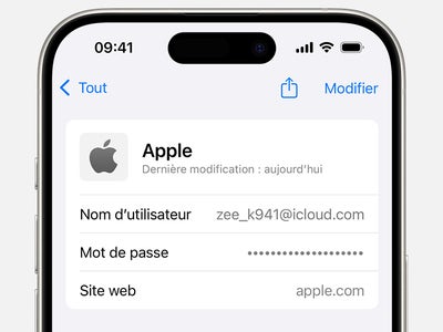 iPhone : comment utiliser le gestionnaire de mots de passe ?