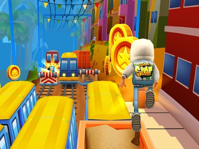 Subway Surfers : foncez à travers le métro de Rio sur SFR Jeux illimité