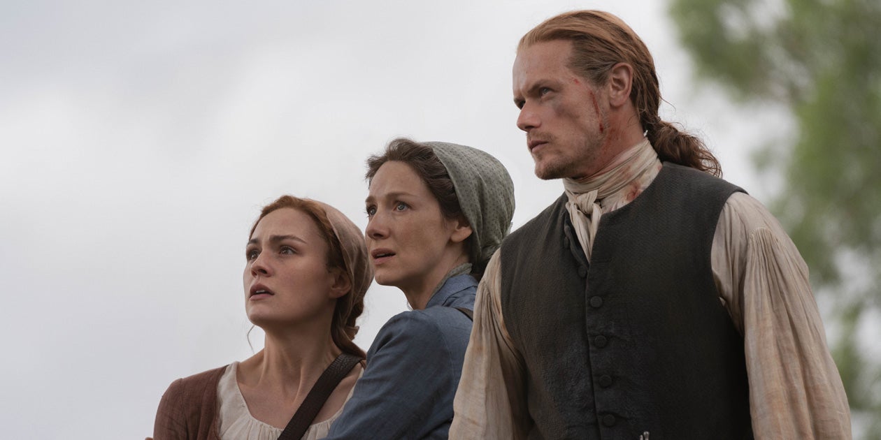 Brianna, Claire et Jamie vivent peut-être leurs derniers moments dans la série Outlander