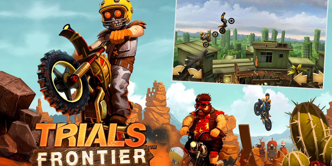 Trials Frontier, désormais disponible sur l'application SFR Jeux illimité.