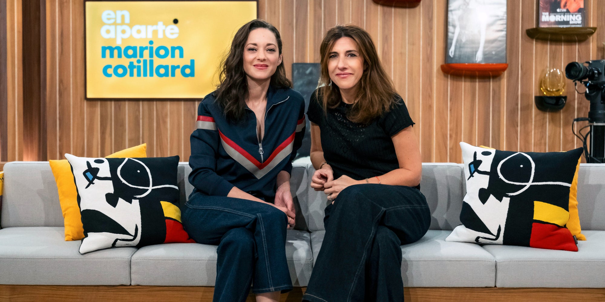 Retrouvez l'actrice française Marion Cotillard dans l'émission "En Aparté" sur Canal+. 