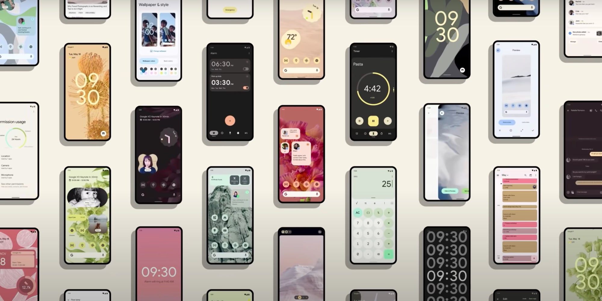 Android 12 vient d'être officialisé lors de la conférence Google I/O, le 18 mai 2021.