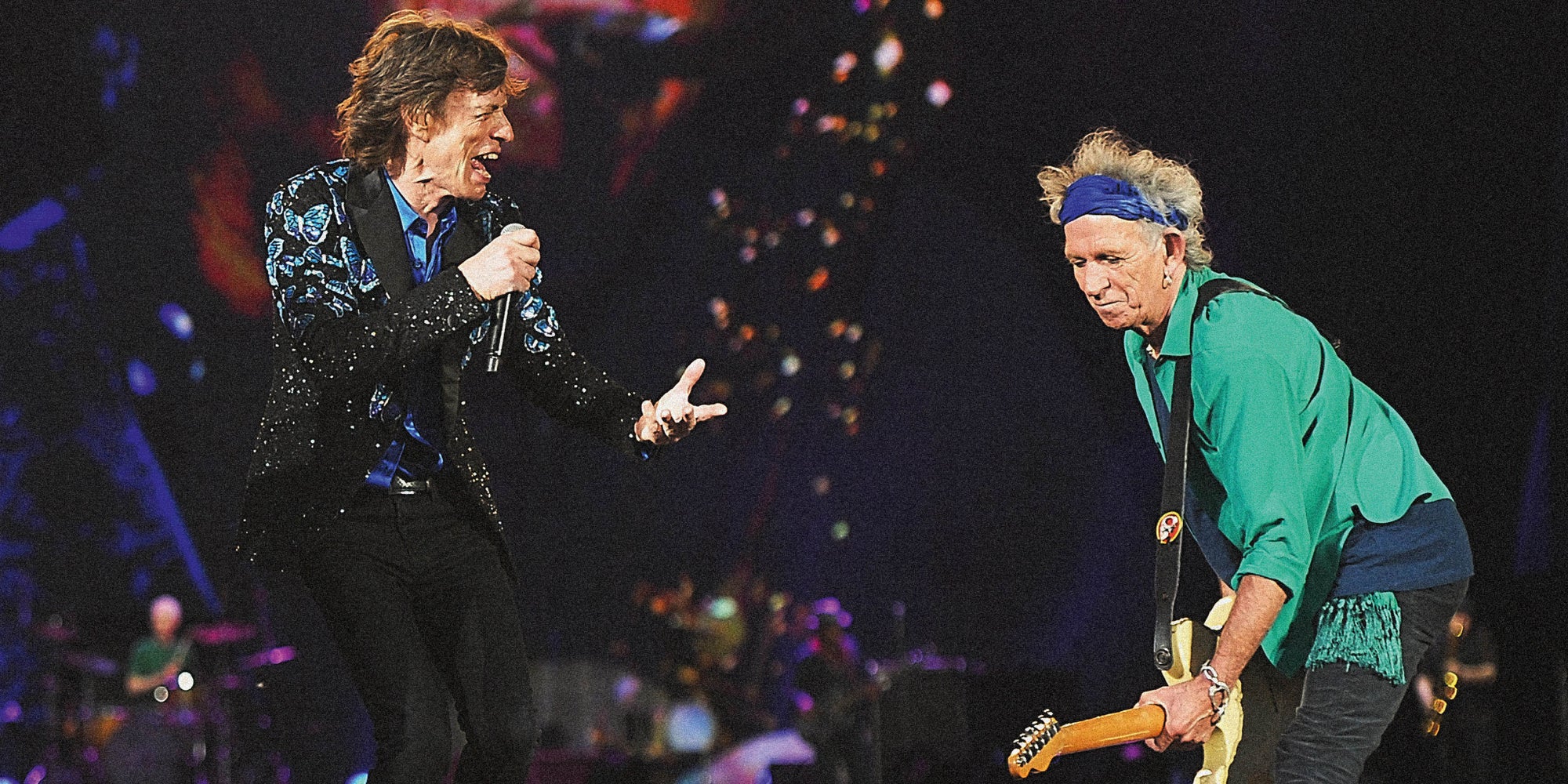 Rendez-vous avec Mick Jagger et Keith Richards, au concert des Rolling Stones donné à Hyde Park en 2013 !