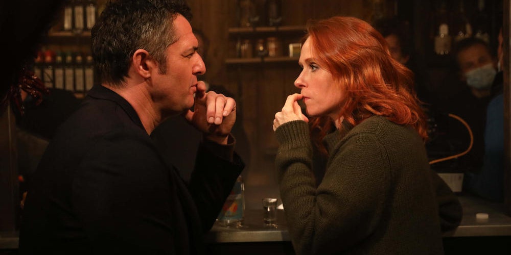 Arnaud Ducret et Audrey Fleurot dans la série Mensonges sur TF1