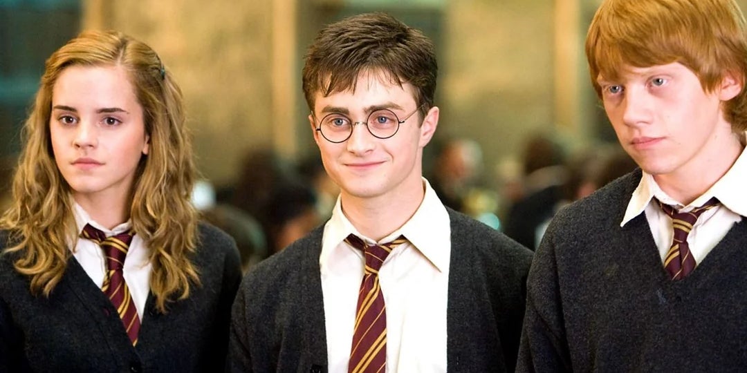 Emma Watson, Daniel Radcliffe et Rupert Grint dans ''Harry Potter et l'Ordre du Phénix''.