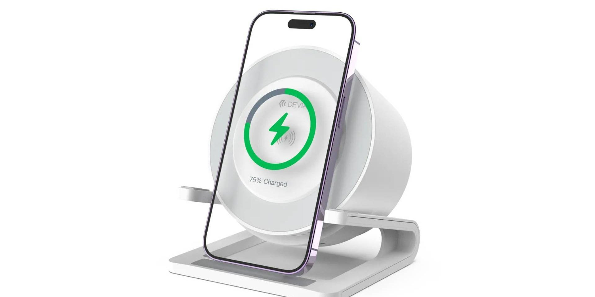 L'enceinte de bureau multifonction de Devia permet d'écouter de la musique, charger son smartphone, et sert même de lampe de chevet !