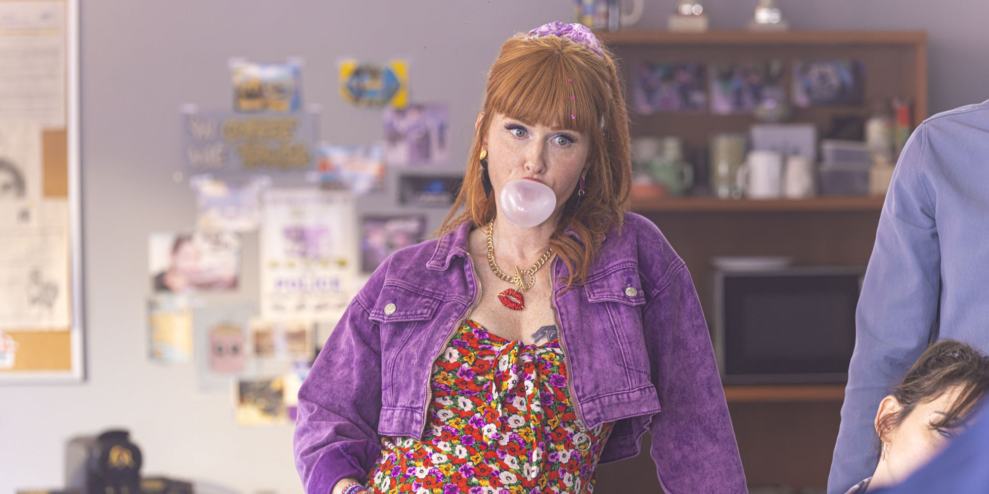 Audrey Fleurot dans la saison 4 de ''HPI''.