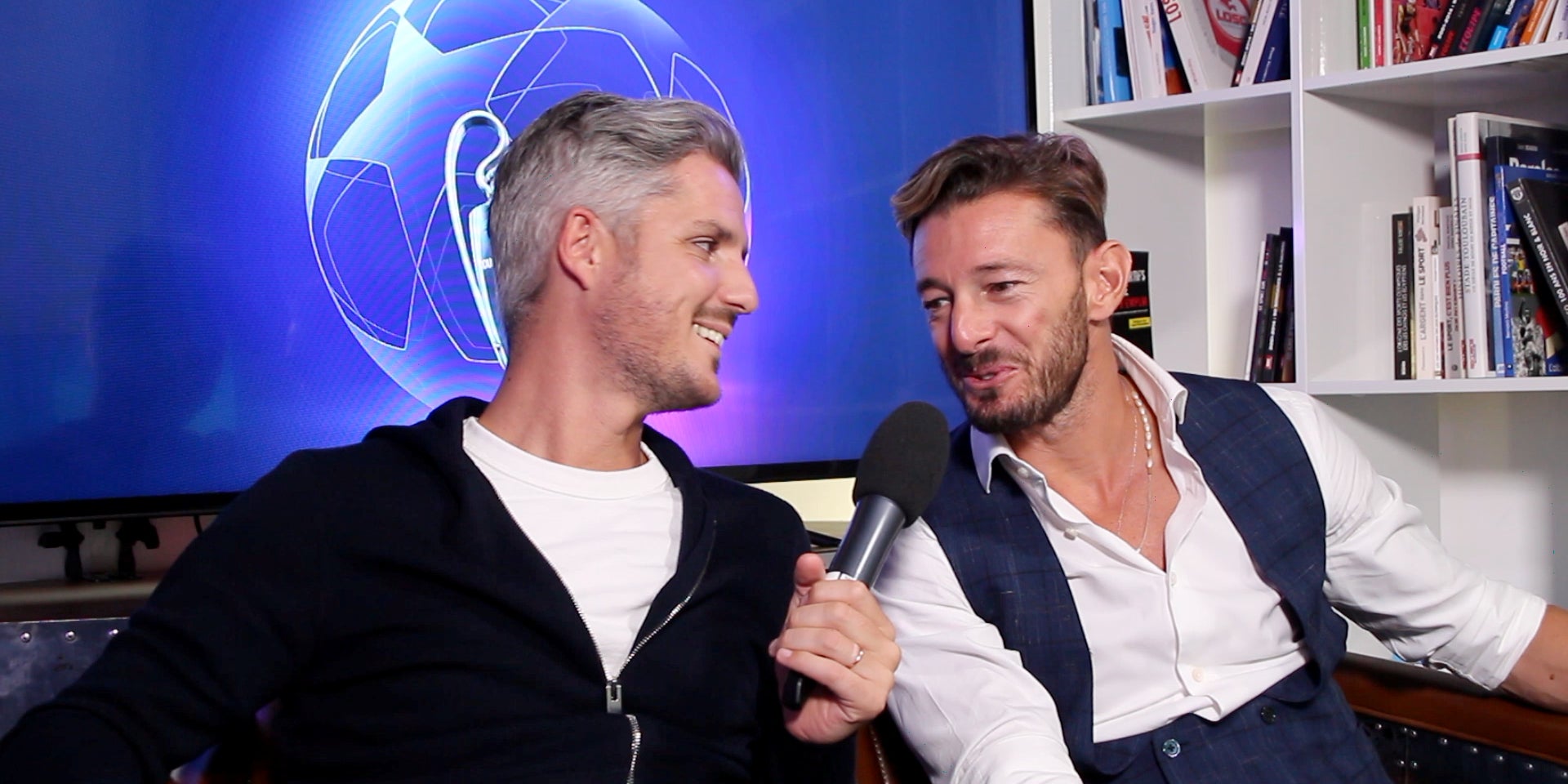 Jean-Baptiste Boursier et Federico Balzaretti nous présentent la Ligue des Champions sur RMC Sport